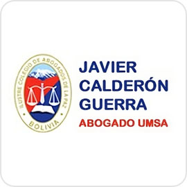 logo CALDERON & ASOCIADOS <br>
JAVIER CALDERON GUERRA