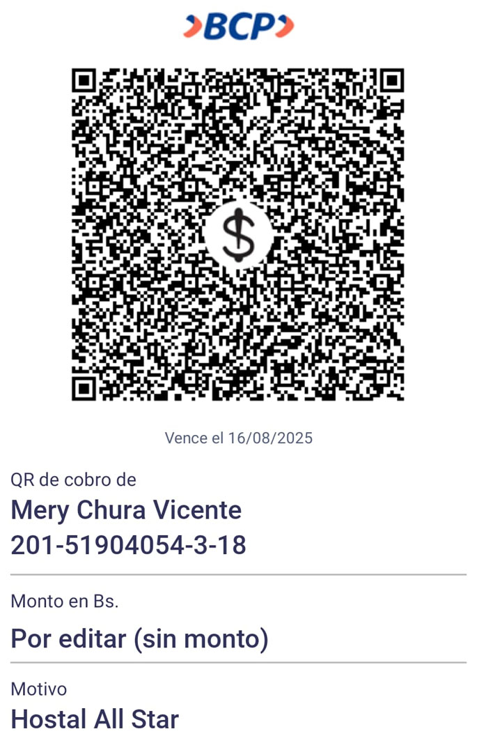 Qr de pago